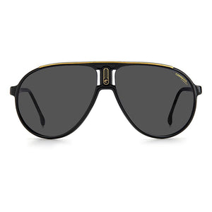 Carrera CHAMPION65/N "DCC/HA" Aviator Unisex Sunglasses — front view, Injection-molded polyamide frame