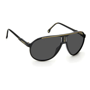 Carrera CHAMPION65/N "DCC/HA" Aviator Sunglasses Unisex — side view, Non-polarized Brown Gradient Brown Gradient lens