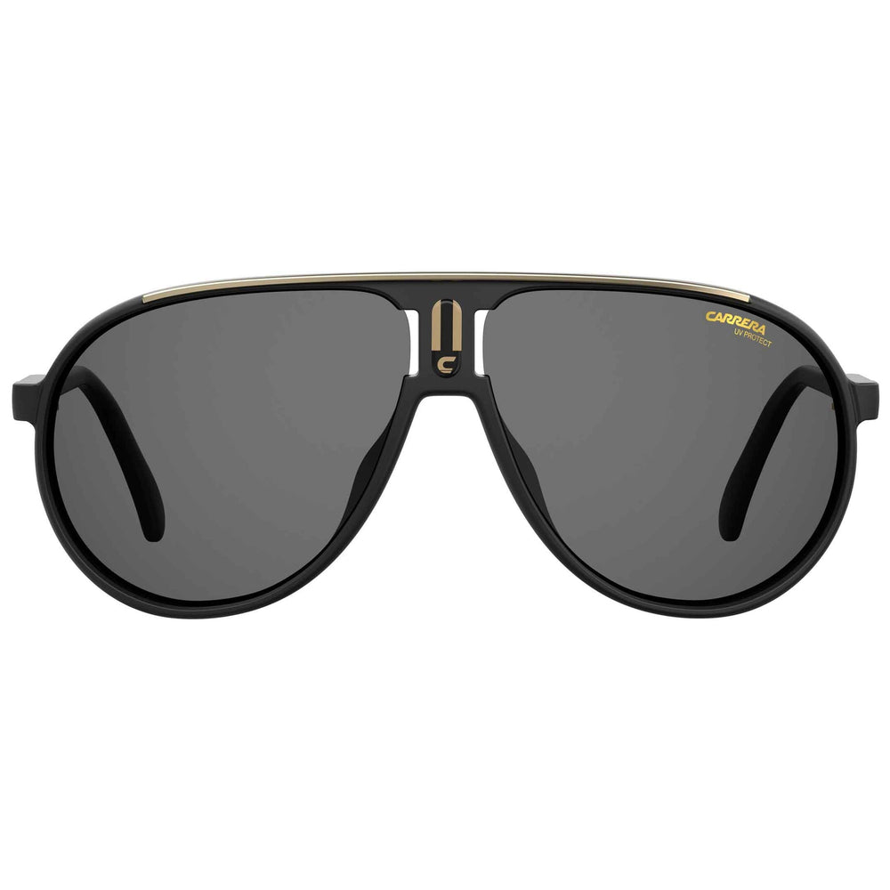 Carrera CHAMPION/N Aviator Sunglasses Unisex — front view, Injected Plastic frame
