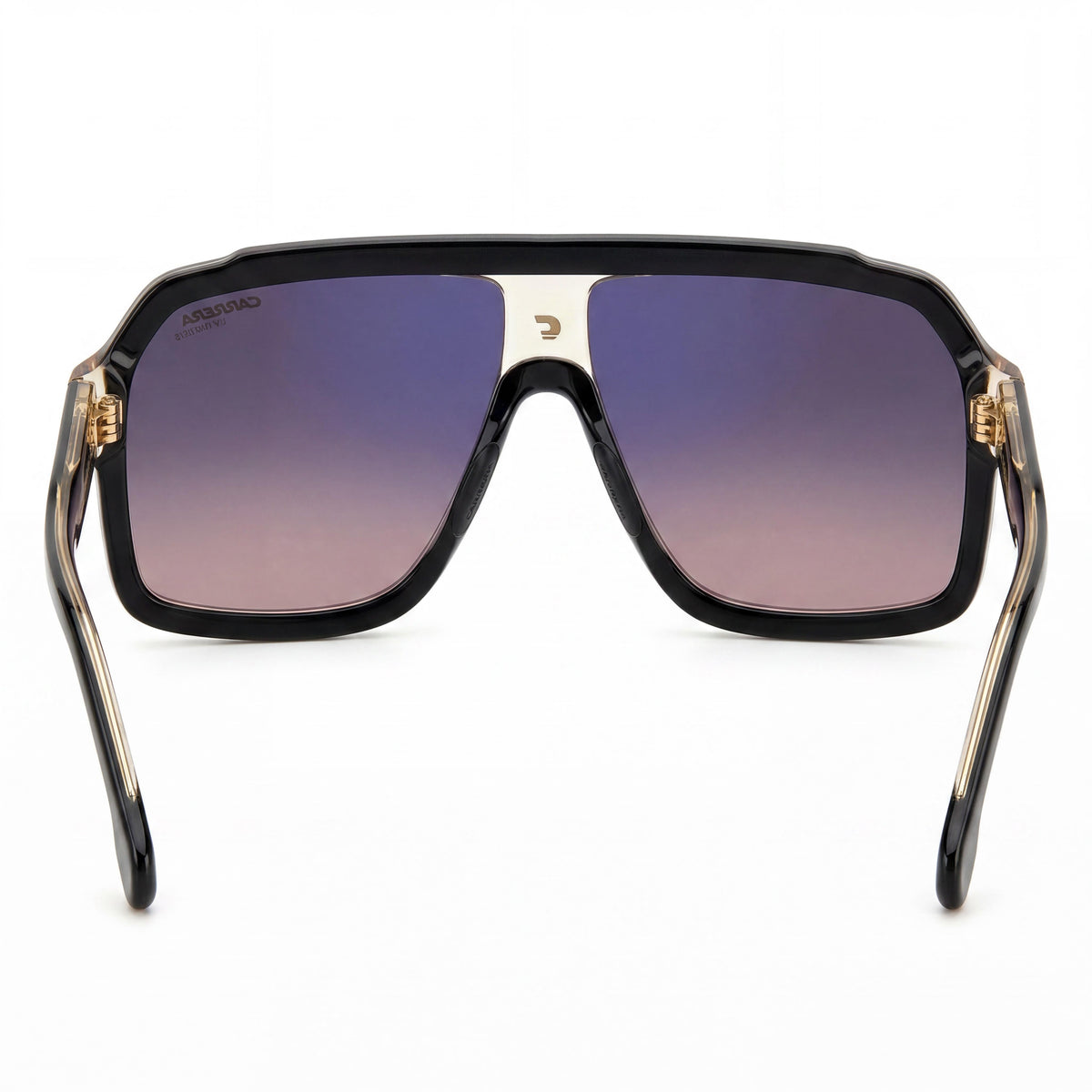 Gafas de sol aviador Carrera Classic Black unisex, 60 mm, Photo 4