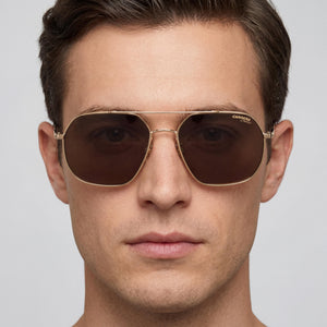 Carrera Classic Gold Sunglasses Unisex — lifestyle wear, outdoor commute and office breaks