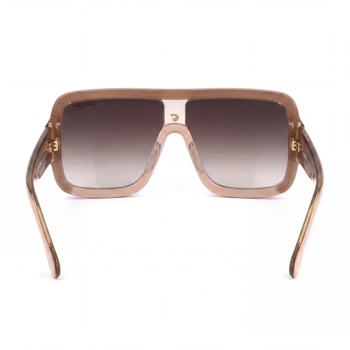 Carrera Classic Beige/Brown Shaded Aviator Sunglasses for Women, 62mm, Photo 3