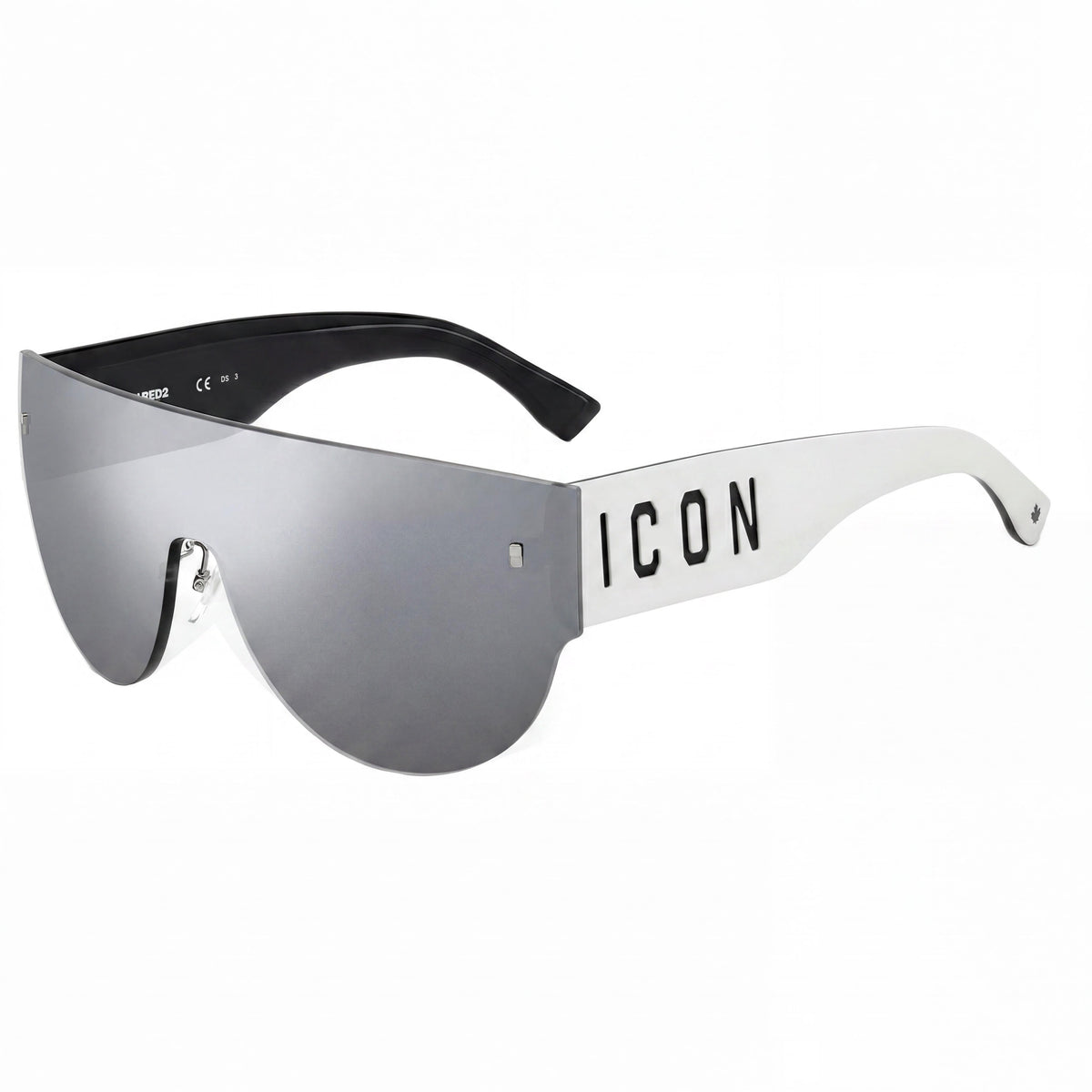 Carrera Classic White Black Rectangle Sunglasses Unisex, Photo 1