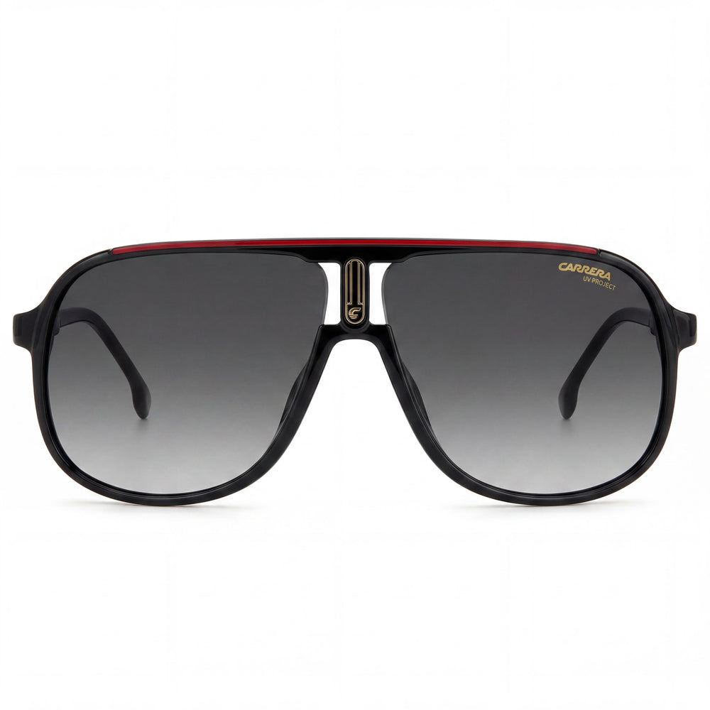 Carrera Contemporary Aviator Sunglasses Unisex — front view, Injection Propionate frame