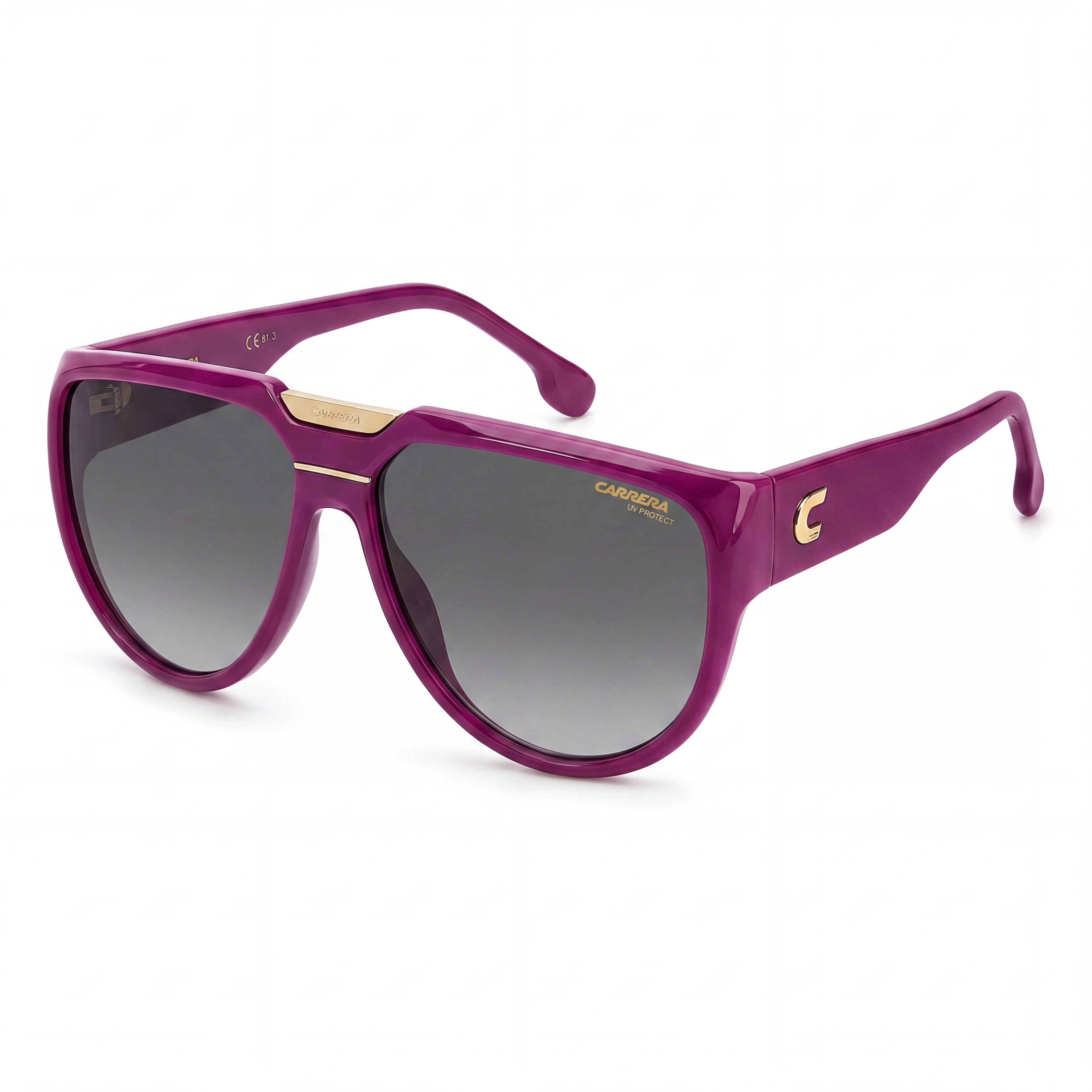 Carrera Contemporary Violet Aviator Sunglasses Unisex, 62mm, Photo 1