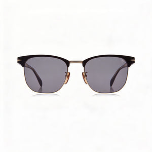 Carrera Db 7057/F/S Rectangle Sunglasses Unisex — front view, Alloy Steel frame