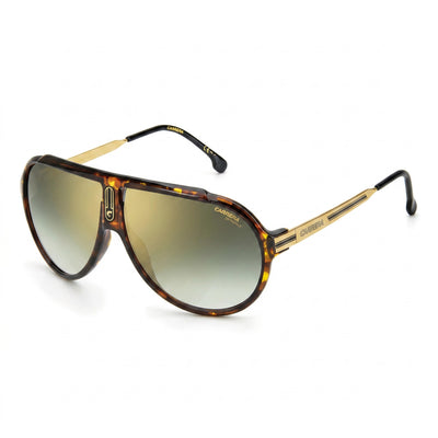 Carrera ENDURANCE 65/N Brown Aviator Unisex Sunglasses, Grey lens