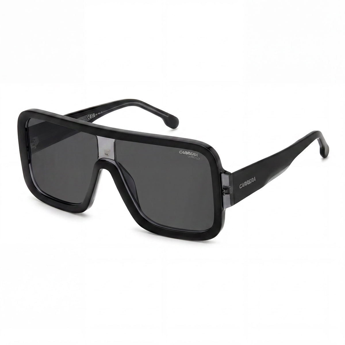 Carrera Flaglab 14 Dark Grey Black Rectangle Sunglasses Unisex, 62mm, Photo 1