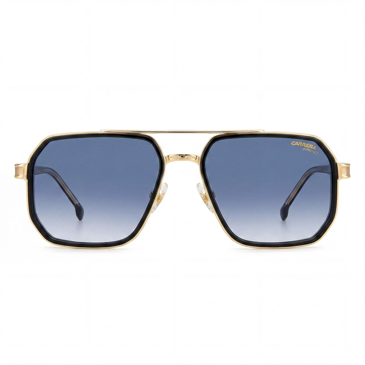 Carrera Black Gold Aviator Sunglasses for Men, 58mm, Photo 2