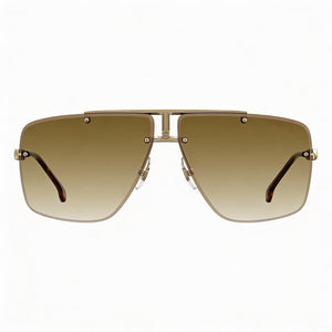 Carrera Rectangle Sunglasses Unisex — front view, Metal frame