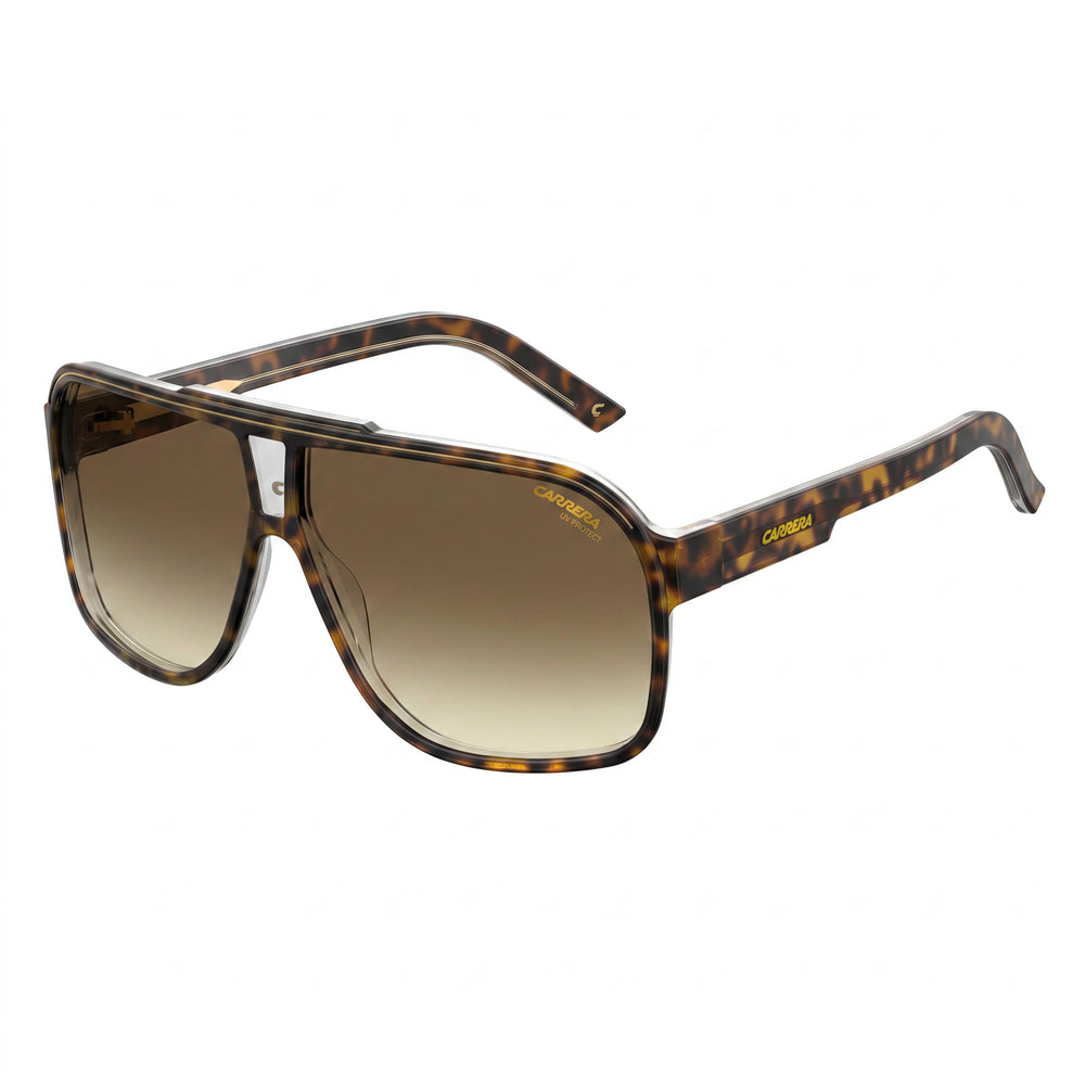 Carrera Grand Prix 2/S Havana Aviator Unisex Sunglasses, Brown Gradient lens