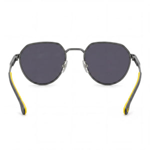 Carrera Oval Sunglasses Men — side view, Non-Polarized Gray lens