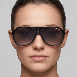 Carrera HOT 65 0086/HA Aviator Sunglasses Unisex — interior view, Non-Polarized lens detail