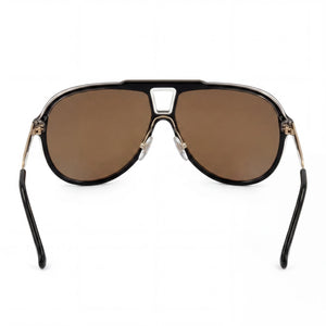 Carrera Modern Aviator Sunglasses for Unisex — interior view, Non-Polarized lens detail