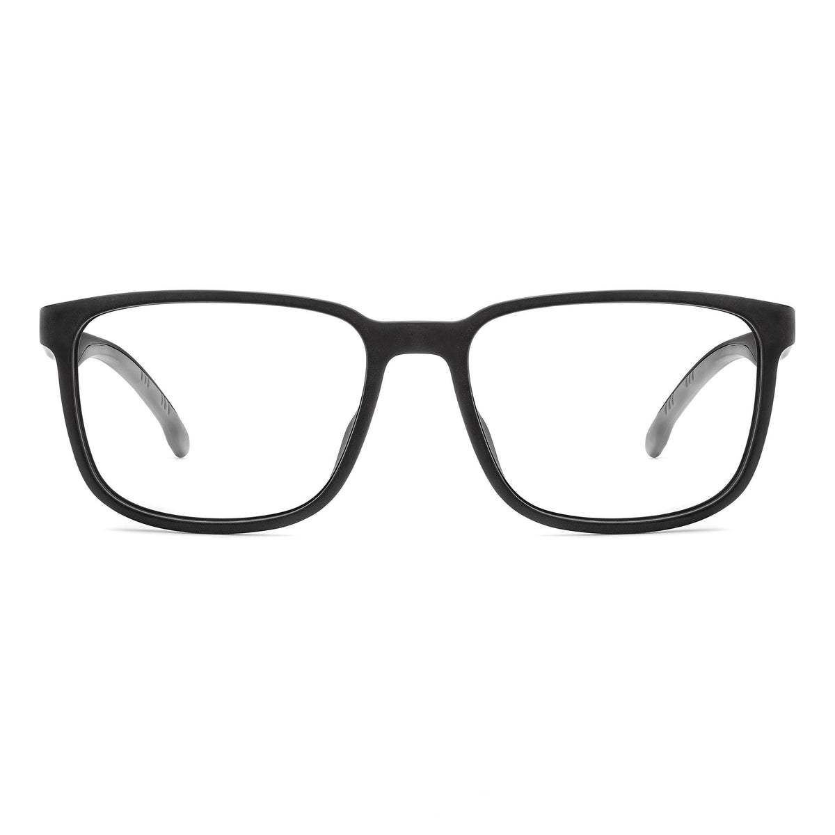 Carrera Modern Matte Black Grey Rectangle Eyeglasses Unisex, 55mm, Photo 2