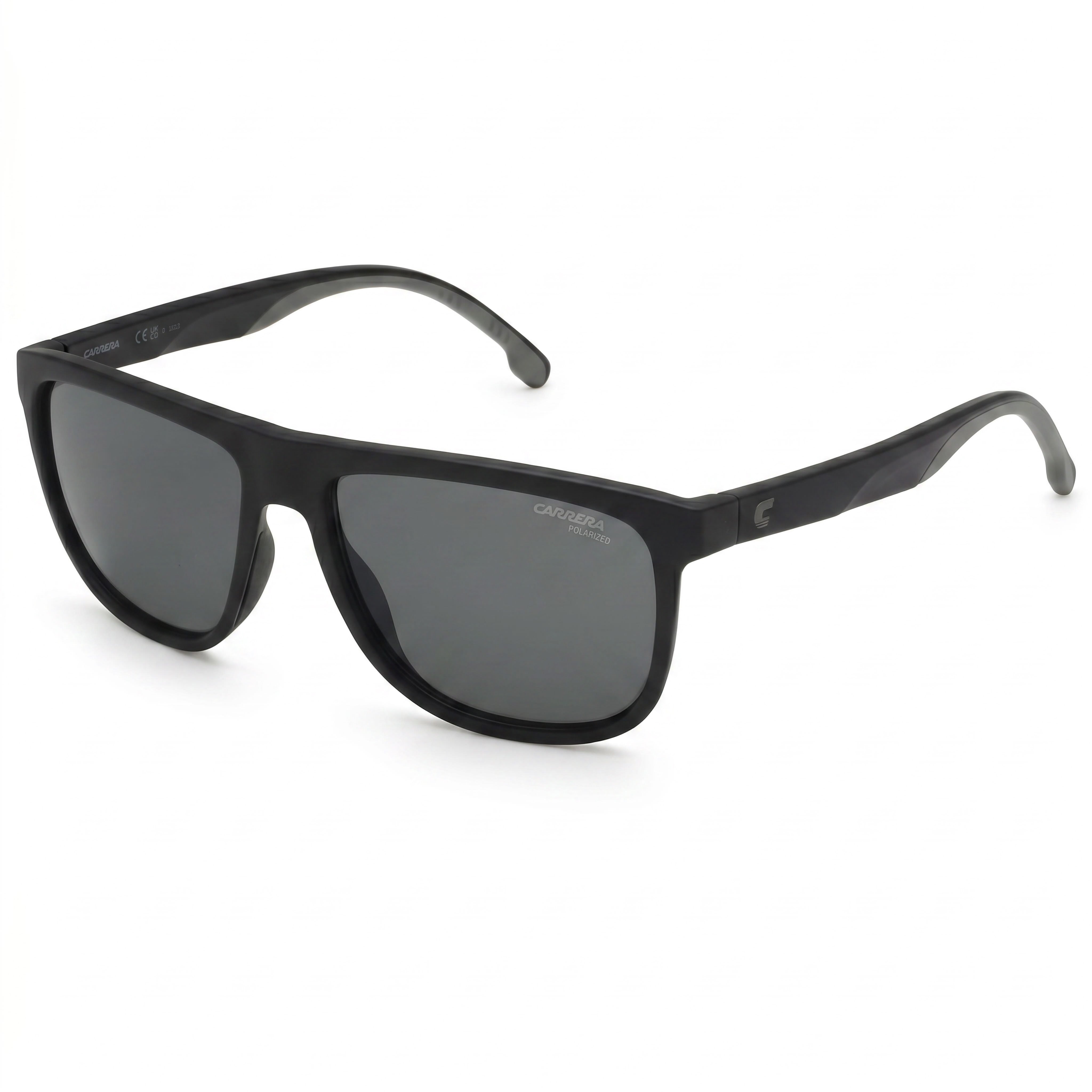 Carrera Modern Matt Black Square Sunglasses for Women, 58mm, Photo 1