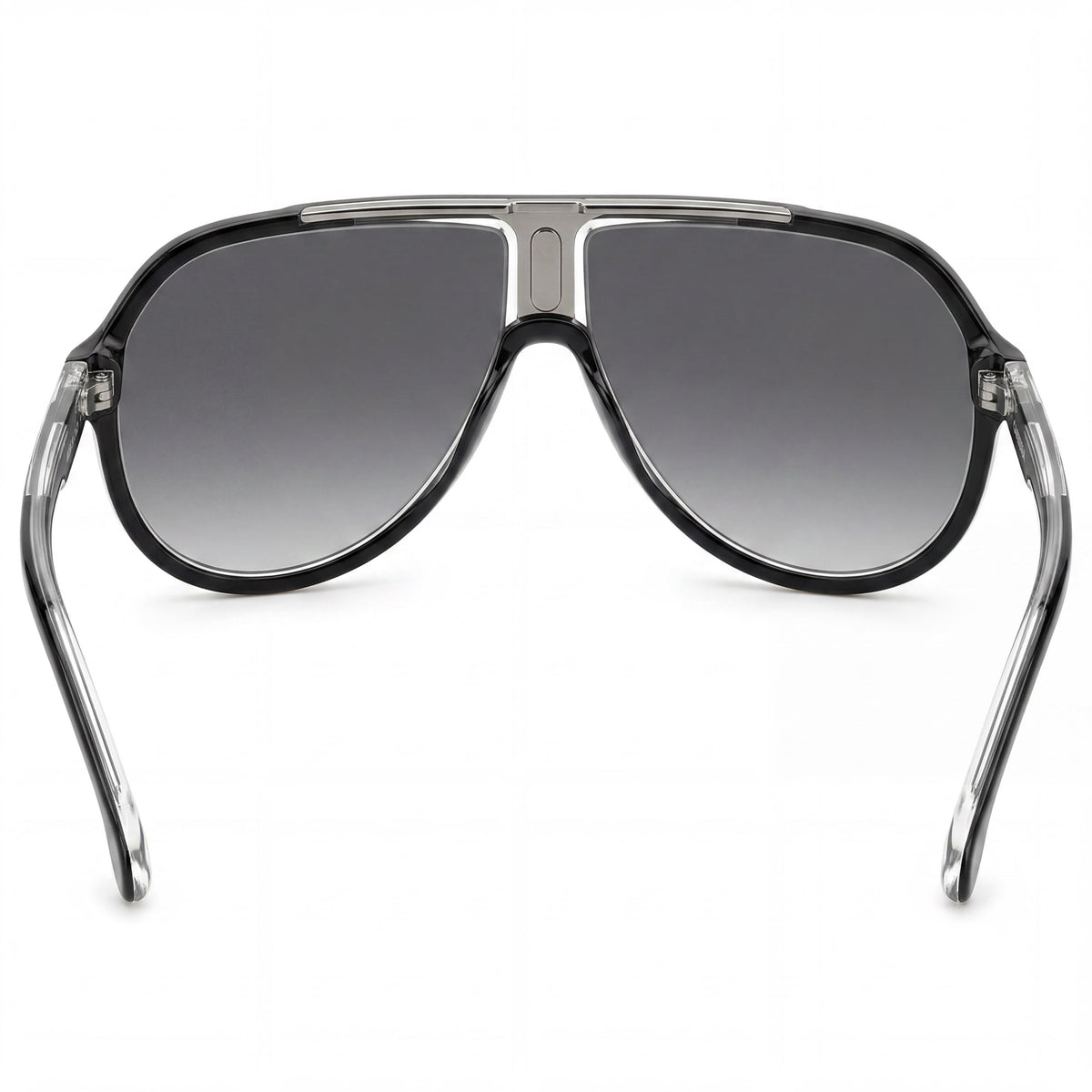 Gafas de sol aviador Carrera Modern en blanco y negro, unisex, 64 mm, Photo 3