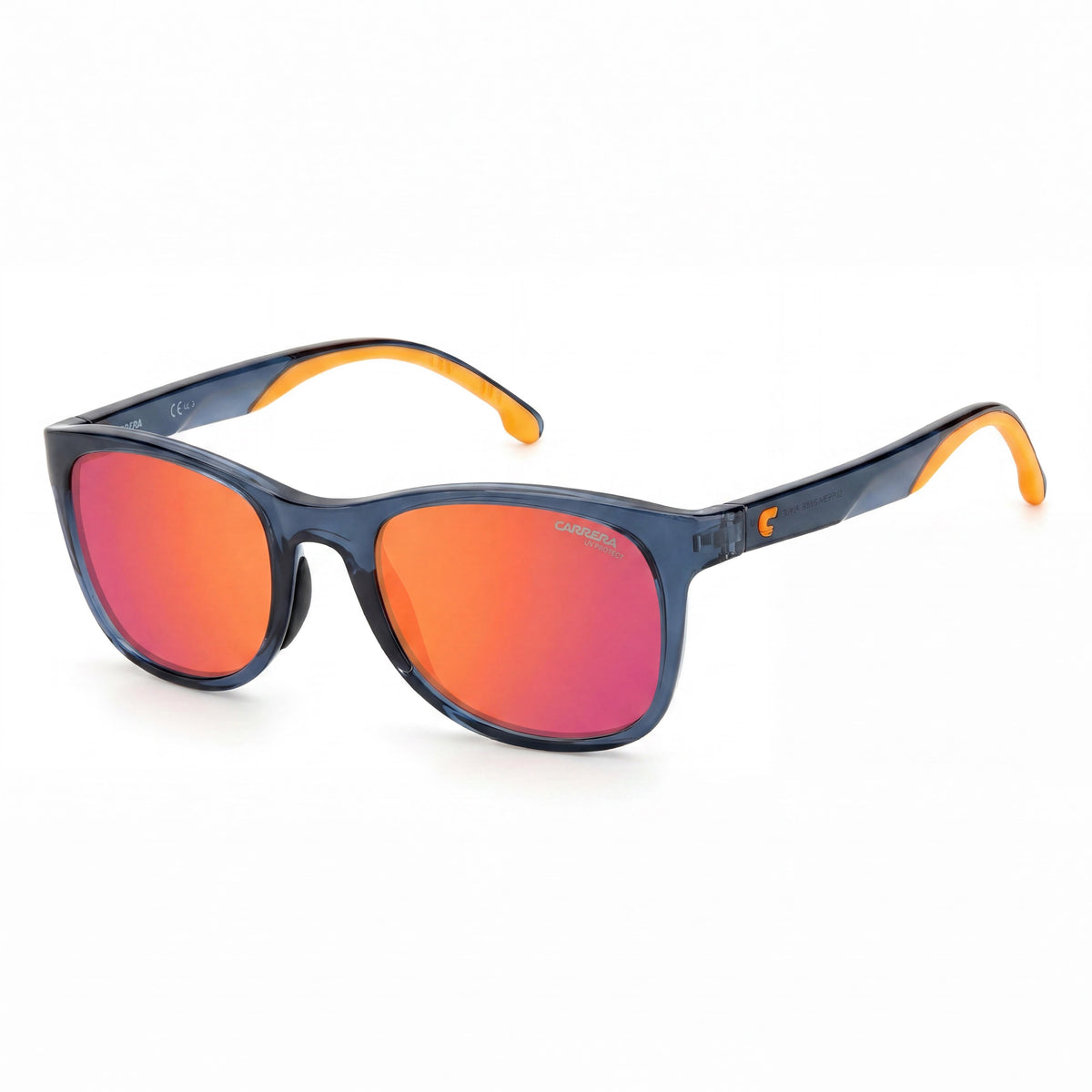 Gafas de sol unisex Carrera Race 8054 rectangulares azul transparente, 52 mm, Photo 1