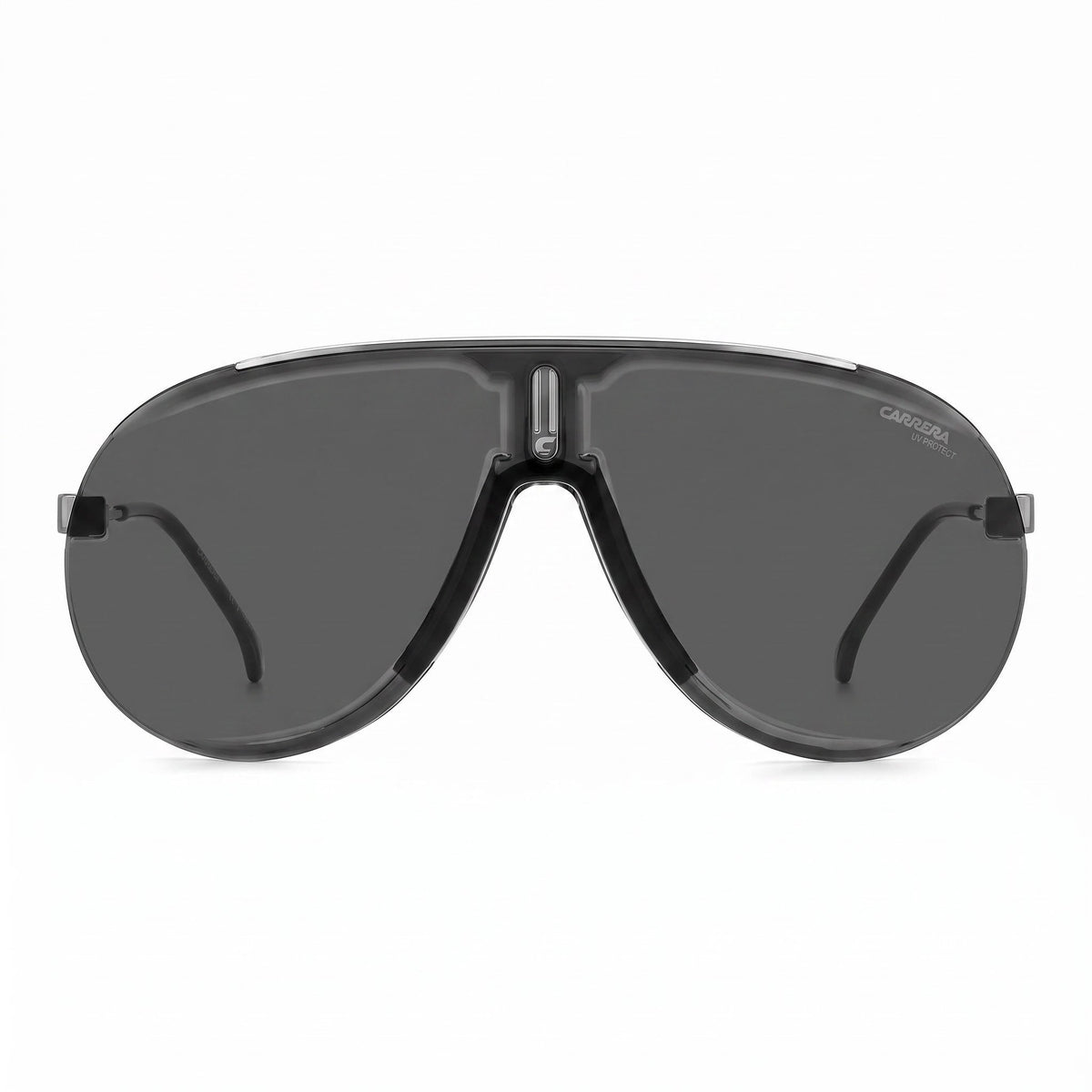 Gafas de sol aviador unisex Carrera Superchampion en negro rutenio oscuro, Photo 2