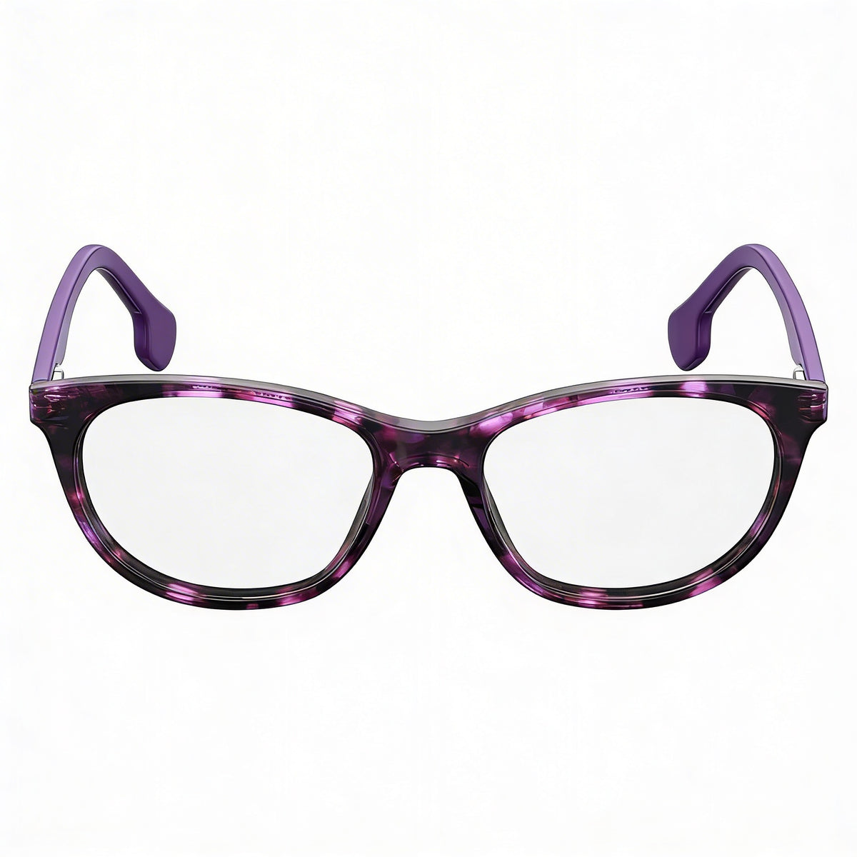 Gafas graduadas unisex Carrera Violet Havana rectangulares, 46 mm, Photo 2