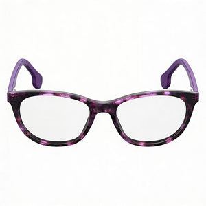Carrera Rectangle Eyeglasses Unisex — front view, Acetate