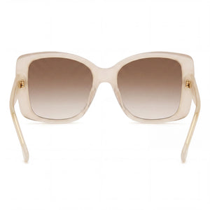 Carrera Butterfly Sunglasses for Women — interior view, Non-Polarized lens detail