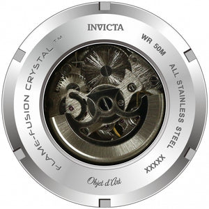 Order Invicta Objet D Art Automatic Black Dial Men's Watch 