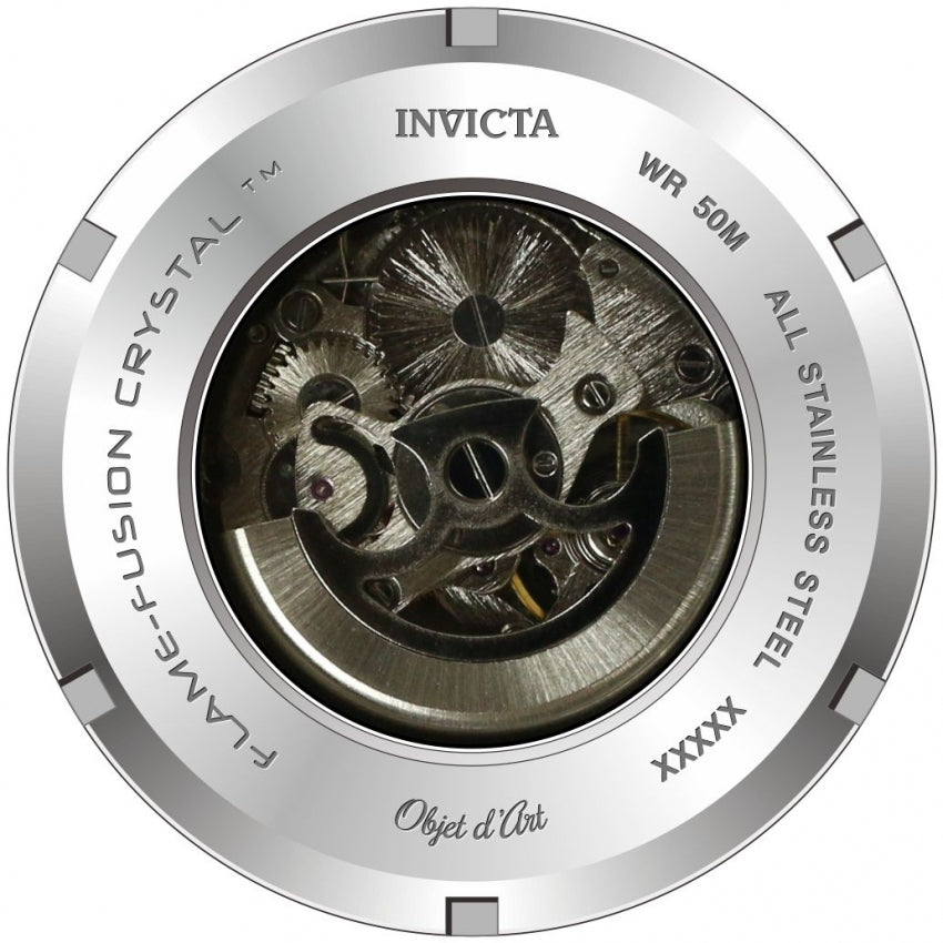 Order Invicta Objet D Art Automatic Black Dial Men's Watch 