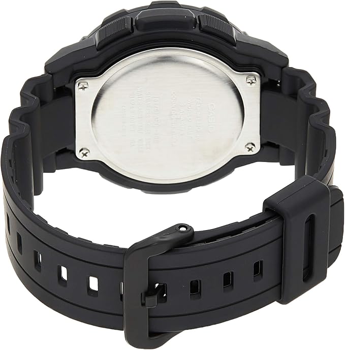 Casio AEQ-100BW Men's Watch — front view, Quartz 48mm dial
