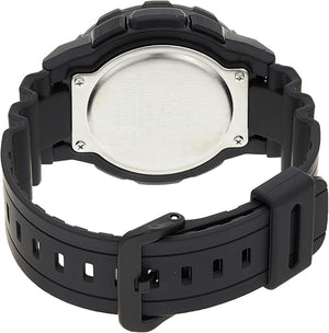 Casio AEQ-100BW Men's Watch — front view, Quartz 48mm dial