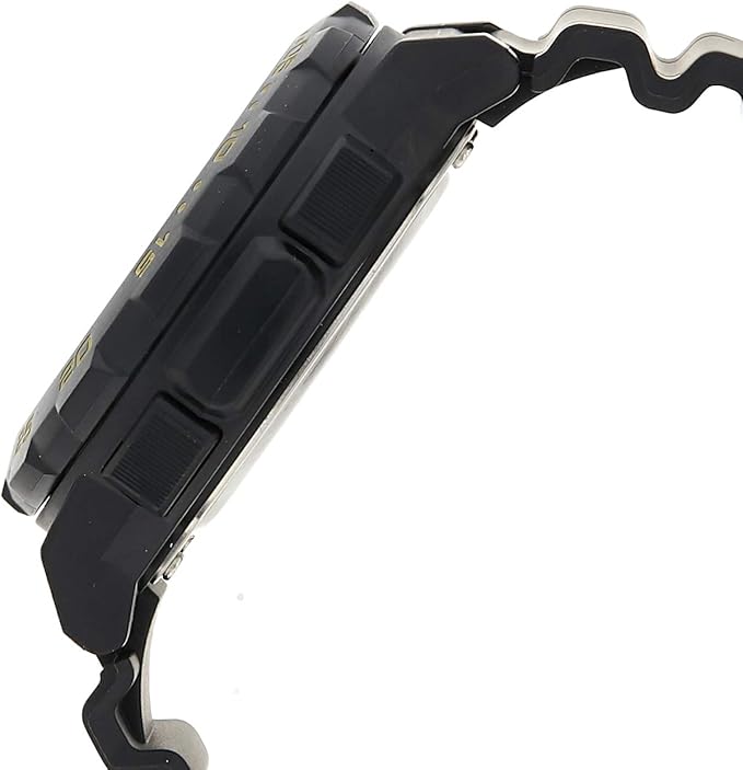 Casio AEQ-100BW Men's Watch — side view, Resin case Resin band