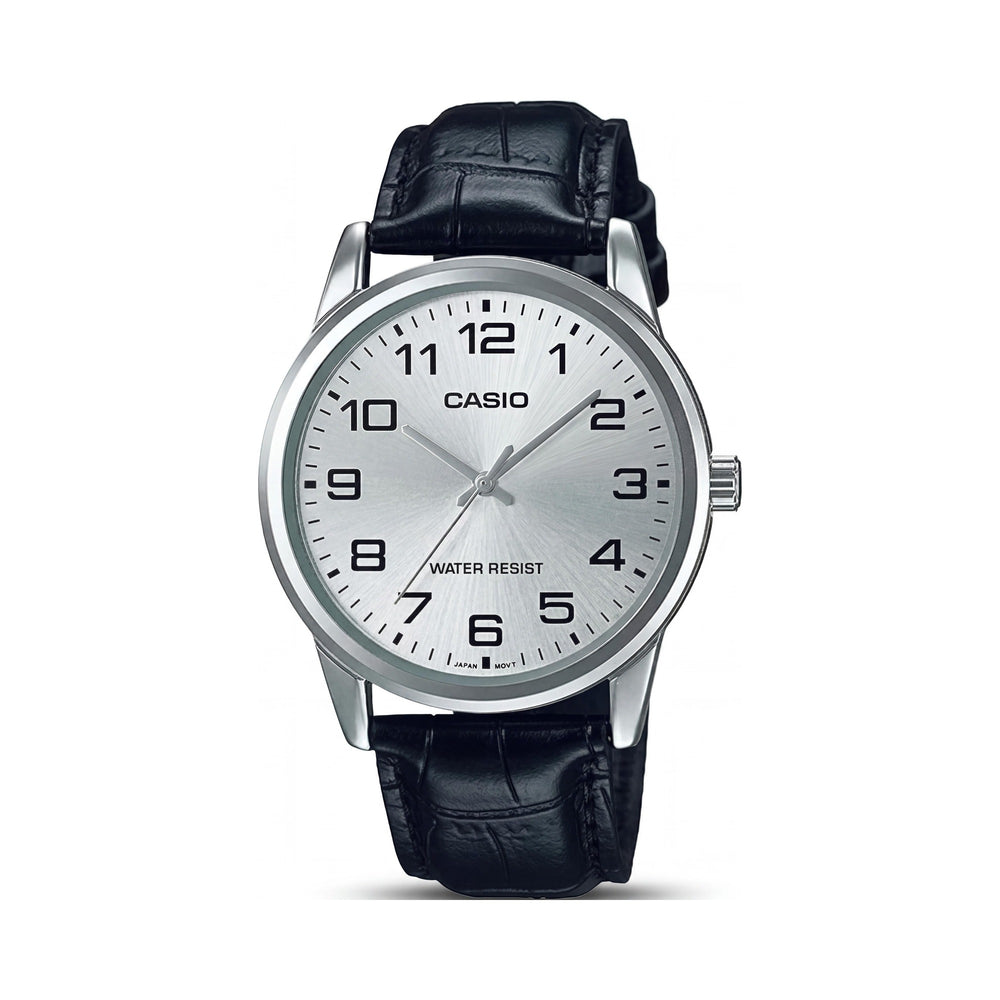 Casio Black Stainless Steel Men's Watch, 38mm
