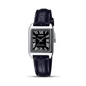 Casio Black Stainless Steel Women's Watch, 22mm