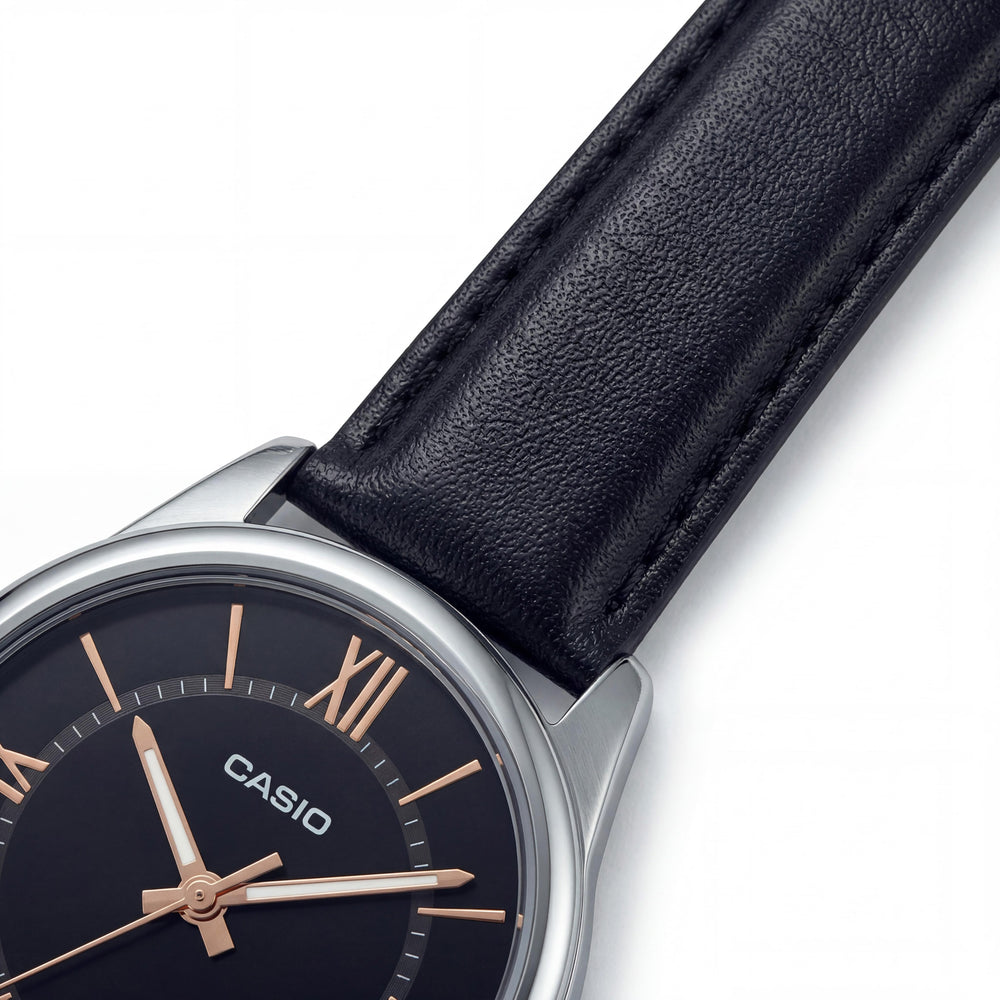 Casio Men's Watch — side view, Ion Plated case 40mm