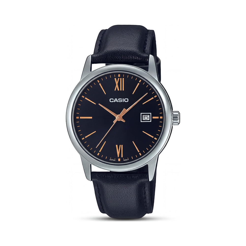 Casio Classic Black Ion Plated Unisex Watch, 40mm