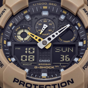 Casio GA-1000L Unisex Watch — front view, Quartz movement 40mm