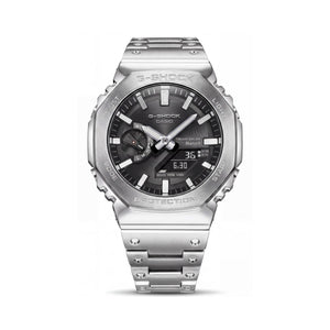 Casio GMB2100SD-1A Silver Stainless Steel Men's Watch, 40mm
