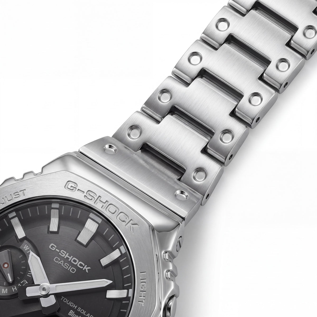 Reloj Casio GMB2100SD-1A para hombre, cronógrafo, plateado, 40 mm, Photo 3