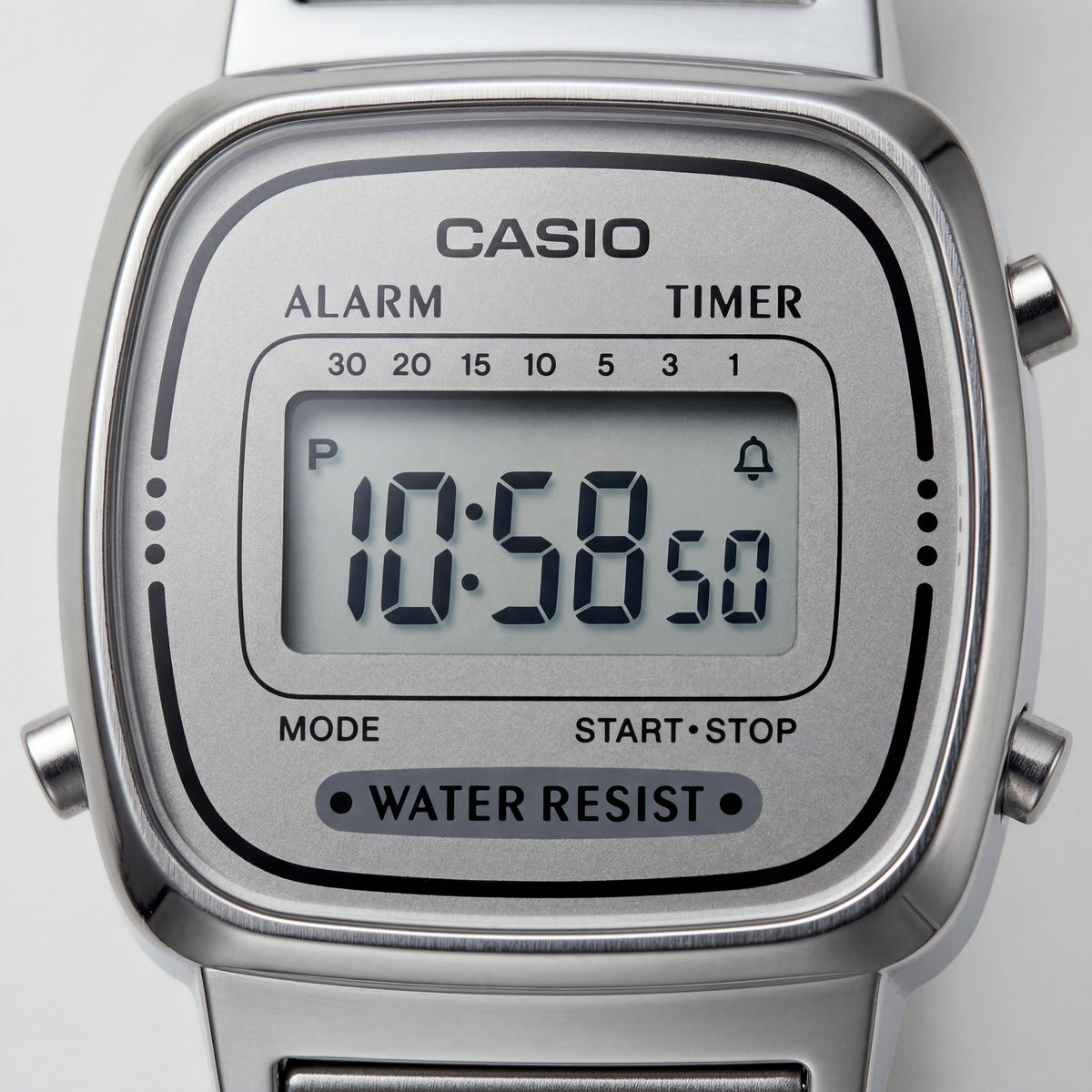 Casio Illuminator Women's Silver Watch, 30mm, Photo 2