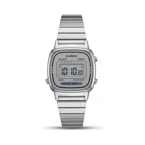 Casio Illuminator Silver Rubber Women's Watch, 30mm