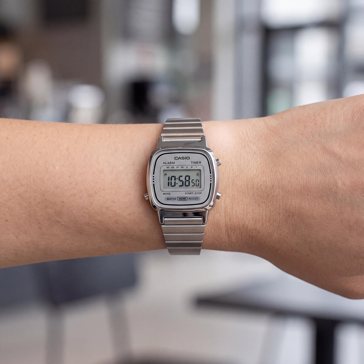 Casio LA670WA-7 Women's Silver Watch, Photo 3