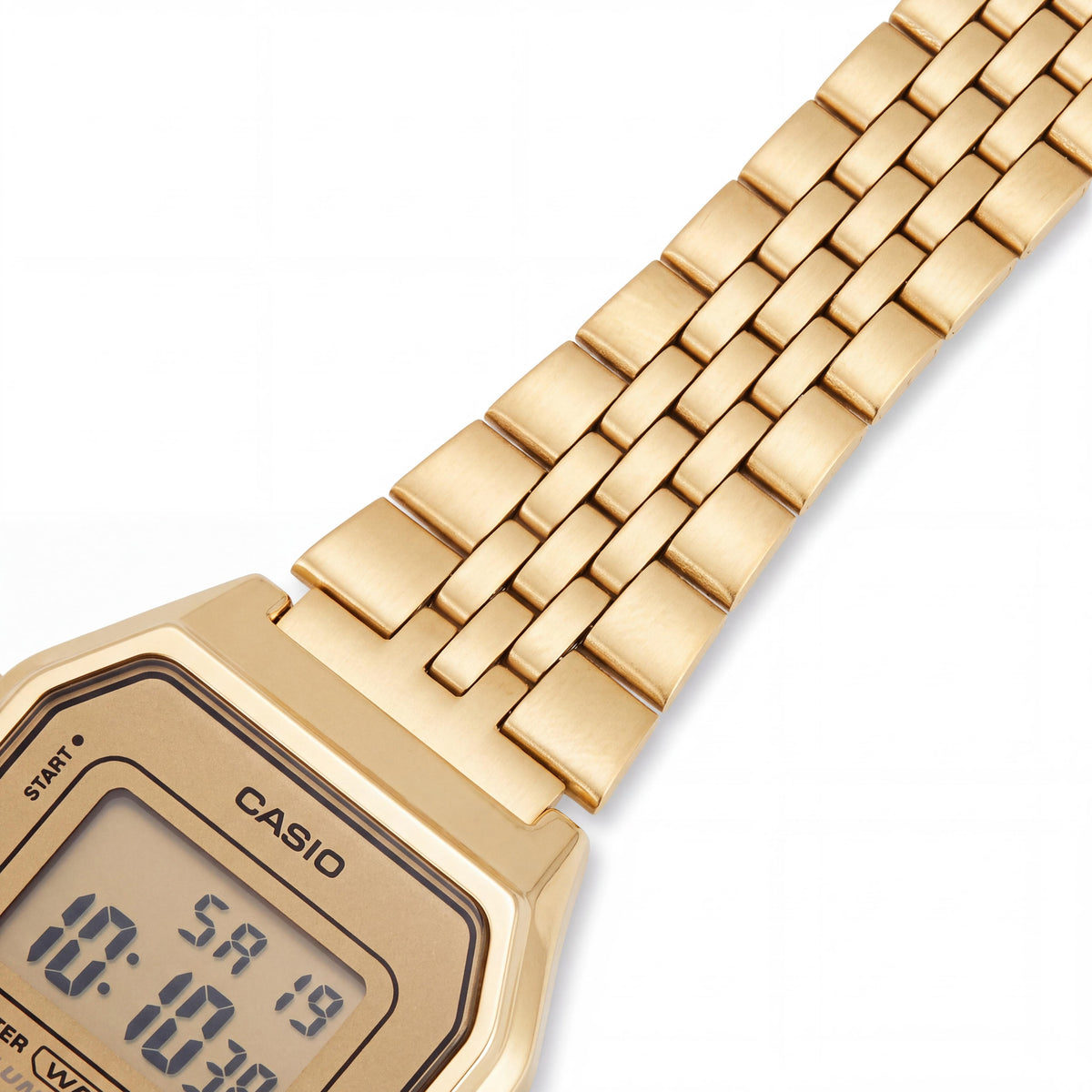 Casio LA680WGA-9DF Women's Gold Digital Watch, Photo 2