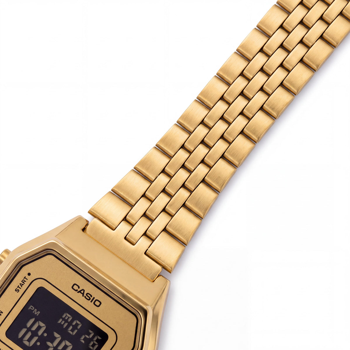 Casio LA+680WGA.9B Women's Gold Digital Watch, Photo 2