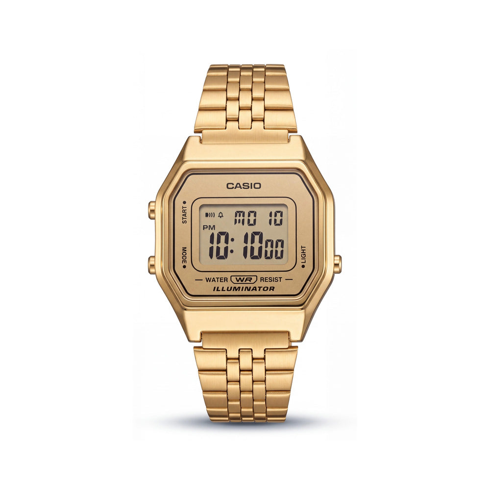 Casio LA+680WGA.9B Gold Resin Women's Watch