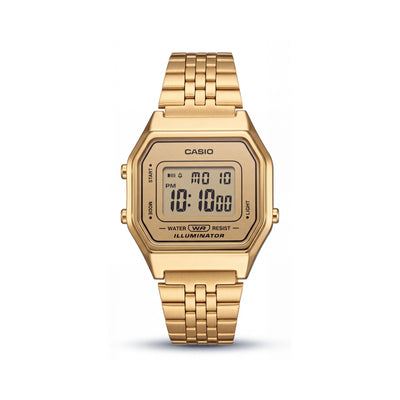 Casio LA+680WGA.9B Gold Resin Women's Watch