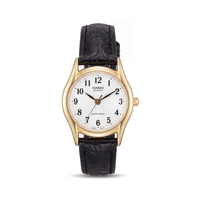 Casio LTP-1094Q-7B2 Black Stainless Steel Women's Watch