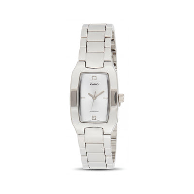 Casio LTP-1165A-7C2DF Silver Stainless Steel Unisex Watch, 32mm