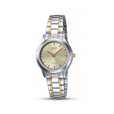 Casio LTP-1275SG-9ADF Silver Stainless Steel Women's Watch, 25mm
