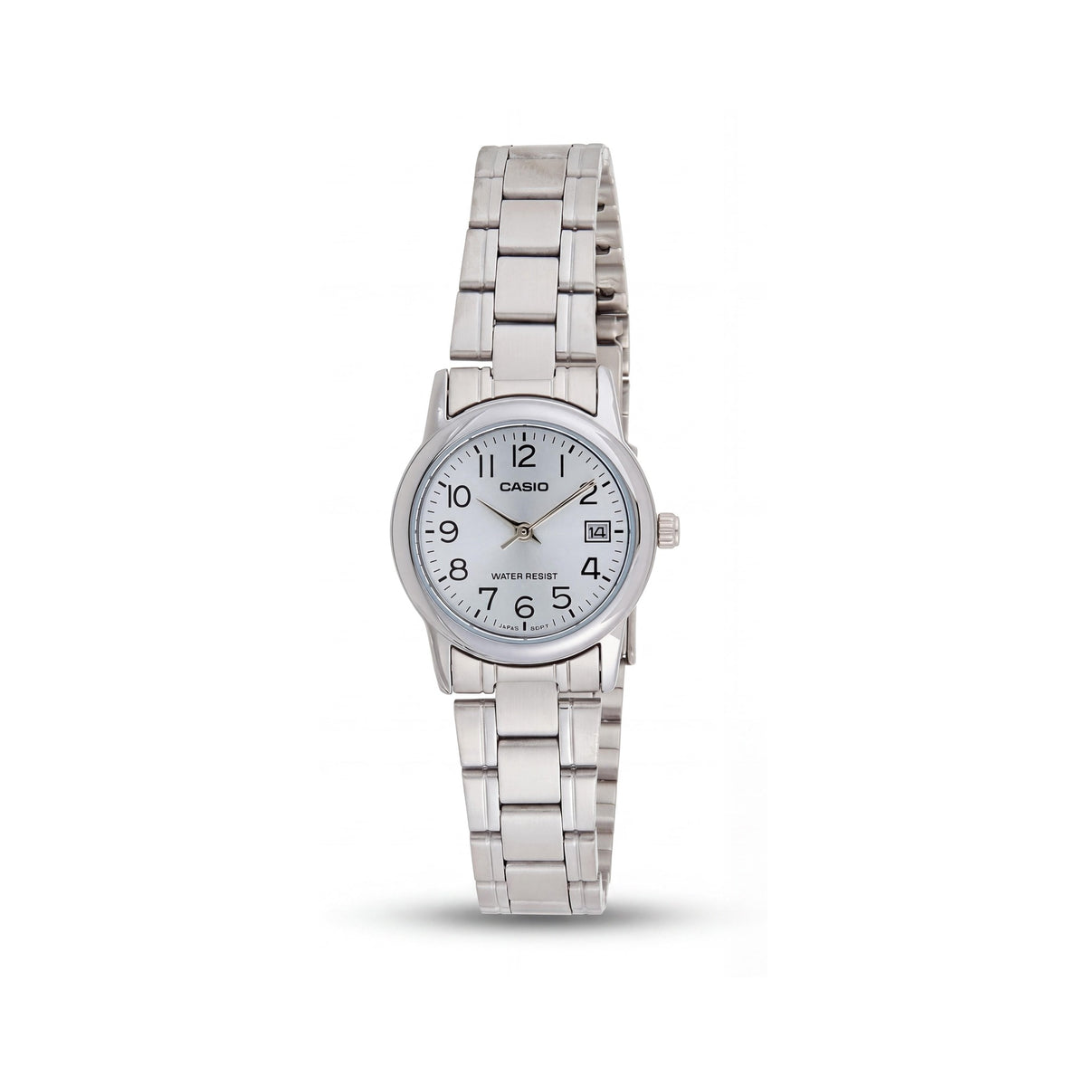 Reloj Casio LTP-V002D-2BUDF para mujer, de acero inoxidable color gris plateado, cuarzo, resistente al agua 30m, caja de 31x25mm, Photo 1