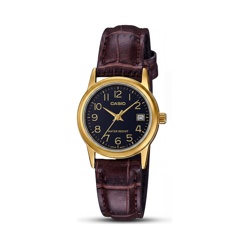 Casio LTP-V002GL 1BUDF Black Women's Watch, 31mm